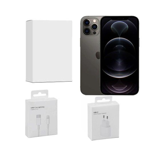 Apple iPhone 12 Pro Max 128GB Recondicionado Grau A+ 6,7" Grafite Apple iPhone 12 Pro Max 128GB Recondicionado Grau A+ 6,7" Grafite
